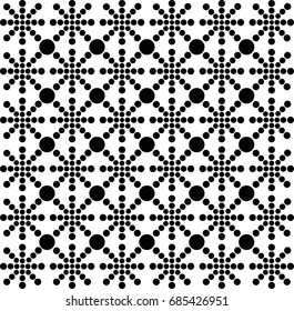 Abstract Ornamental with White Background
