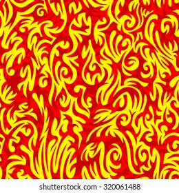 Abstract ornamented pattern. 