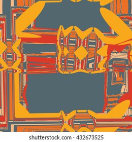 Abstract ornaments - vector seamless pattern.