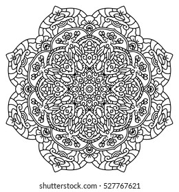 Abstract Ornate Background For Design