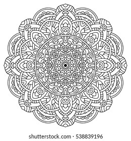 Abstract Ornate Background For Design