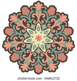 Abstract Ornate Background For Design