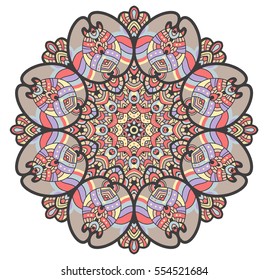 Abstract Ornate Background For Design
