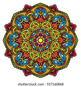 Abstract Ornate Background For Design