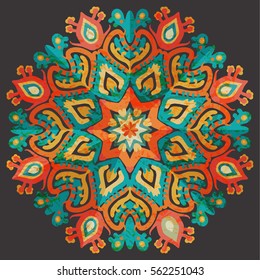 Abstract Ornate Background For Design