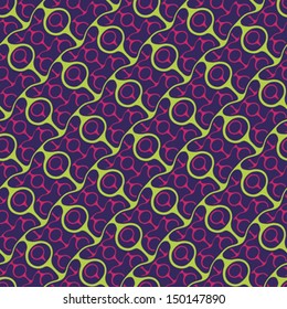 Abstract ornate background. Seamless pattern. Vector.