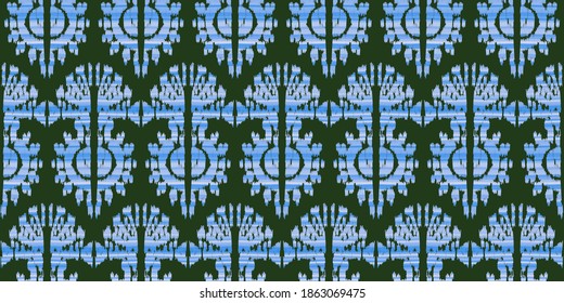 Abstract ornate bohemian element. Folk american flowers. Print flower.