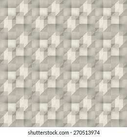 Abstract ornate different pixels neutral background. Seamless pattern. Vector.