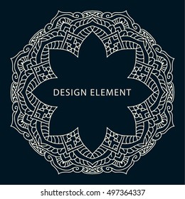 Abstract Ornate Element For Design