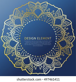 Abstract Ornate Element For Design