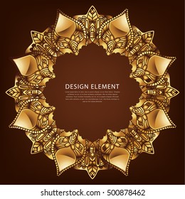 Abstract Ornate Element For Design