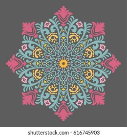 Abstract Ornate Element For Design