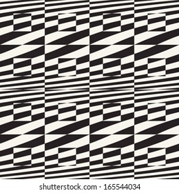 Abstract ornate geometric background. Seamless pattern. Vector.