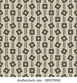 Abstract ornate geometric background. Seamless pattern. Vector.