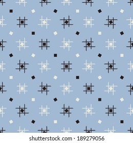 Abstract ornate geometric background. Seamless pattern. Vector.