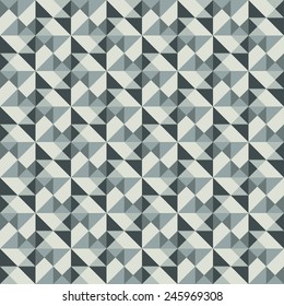 Abstract ornate geometric textured background. Seamless pattern. Vector.