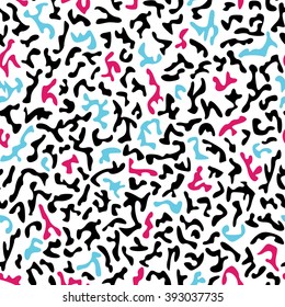 Abstract ornate grained texture. Seamless pattern. Vector.