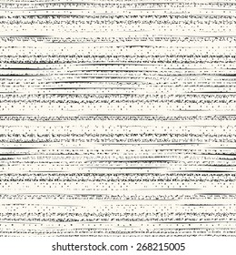 Resumo ornamentado irregular escovado e pontilhado fundo texturizado ruidoso. Padrão sem costura. Vetor.