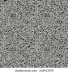 Abstract ornate noisy textured background. Seamless pattern. Vector.