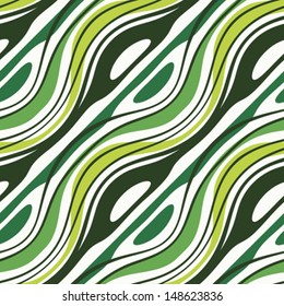 Abstract ornate print template. Seamless pattern. Vector.