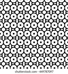 Abstract ornate psychedelic kaleidoscopic seamless pattern. Vector.