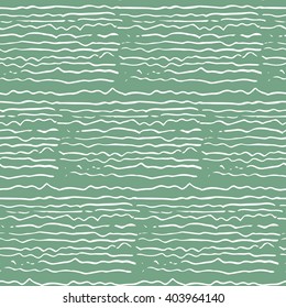 Abstract ornate rough stroke textured background. Seamless pattern. Vector.