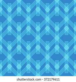 Abstract ornate seamless pattern. Vector background.