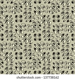 Abstract ornate textured background. Seamless pattern. Vector.