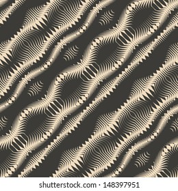 Abstract ornate textured background. Seamless pattern. Vector.