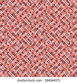 Abstract ornate textured geometric background. Seamless pattern. Vector.