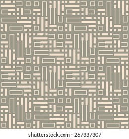 Fondo geométrico abstracto con textura. Patrón sin problemas. Vector.