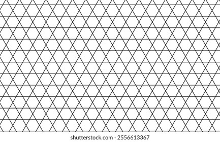 abstract outline hexagon pattern can be used background.