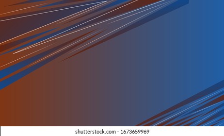 Abstract outline triangles shapes polygonal red blue gradient vector background