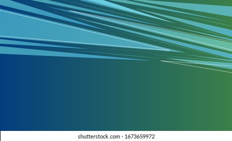 Abstrakte Rahmendreiecke formen polygonalen, grünen Farbverlauf-Vektorillustration-Hintergrund