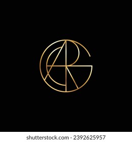 Abstract outlined in luxury logo for jewelry business