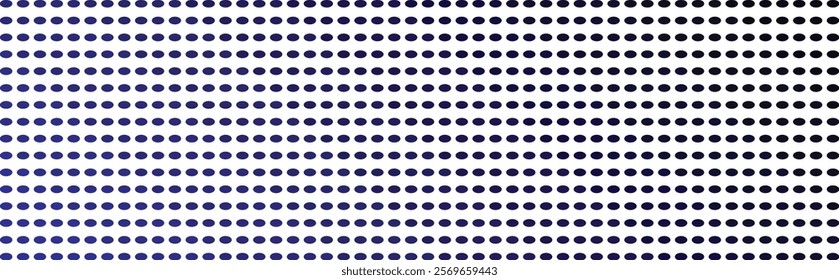 Abstract Oval Dot Pattern: Gradient, Geometric Design