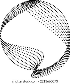 Abstract oval Lines Background with geometric circles . Vector rotating ellipse Line Design . Poster template . Concentric circles logo .Minimal art 