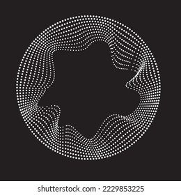 Abstract oval Lines Background with geometric circles . Vector rotating ellipse Line Design . Poster template . Concentric circles logo .Minimal art 