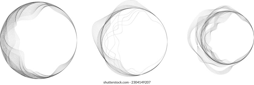 Abstract oval Lines Background with geometric circles . Vector rotating ellipse Line Design . Poster template . Concentric circles logo .Minimal art 