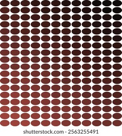 Abstract Oval Pattern: Gradient Brown Ellipses Background