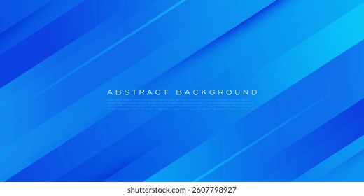Abstract overlap blue 3D background. Simple papercut design pattern with shadow and light. Eps10 vector
