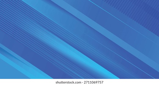 Abstrato sobreposição azul fundo 3D. Padrão de design de recorte de papel simples com sombra e luz. Vetor Eps10

