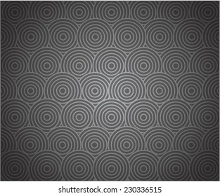 Abstract Overlap Circle Pattern. Vector