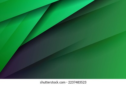 Fondo de color verde de la capa de superposición abstracta