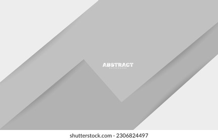 Abstract overlap layer papercut background vector