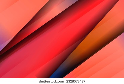Abstract overlap layer papercut background banner background vector