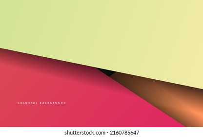 Fondo de color rosa de la capa de superposición abstracta