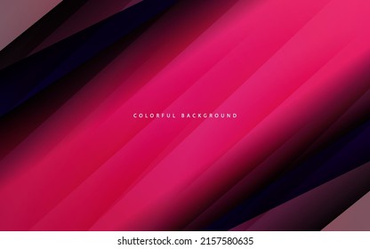 Resumen de la superposición de capa de color rosa vector de fondo