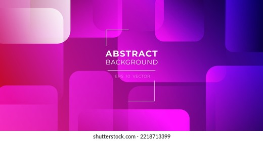abstract overlap square wallpaper background blue and violet color
