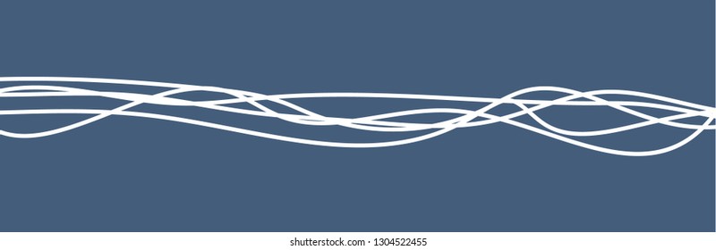 abstract overlap wavy curve line